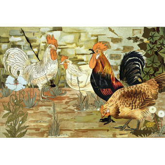 РЕПРОДУКЦИИ НА КАРТИНИ Петли и кокошки (1904)